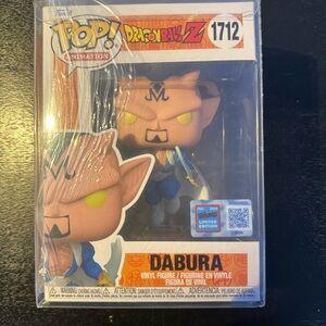 Funko Pop Dragon Ball Z Dabura Figure 2024 Convention Sticker W/ protector